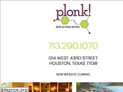 Sites similar to plonkbistro.com