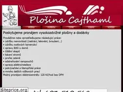 Sites similar to plosinacajthaml.cz