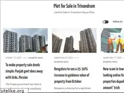 Sites similar to plotforsaletrivandrum.in