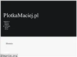 Sites similar to plotkamaciej.pl