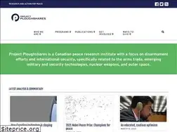 Sites similar to ploughshares.ca