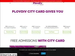 Sites similar to plovdivcitycard.com