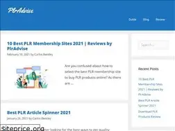 Sites similar to plradvise.com