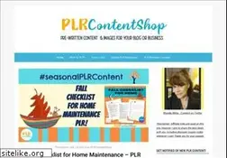 Sites similar to plrcontentshop.com