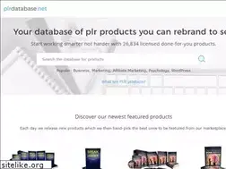 Sites similar to plrdatabase.net