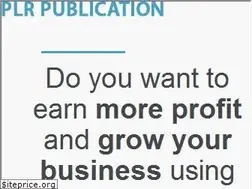 Sites similar to plrpublication.com