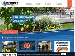 Sites similar to pluederhausen.de