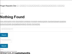 Sites similar to pluginrepublic.dev