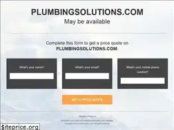 Sites similar to plumbingsolutions.com