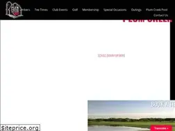 Sites similar to plumcreekgolfclub.com