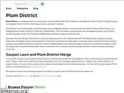 Sites similar to plumdistrict.com