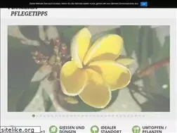 Sites similar to plumeria-pflege.tips