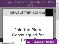 Sites similar to plumgoose.com