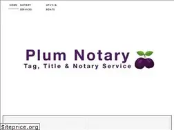Sites similar to plumnotary.com