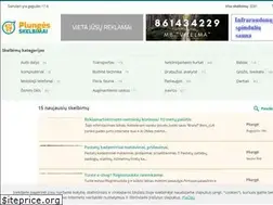 Sites similar to plungesskelbimai.lt