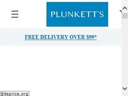 Sites similar to plunketts.com.au