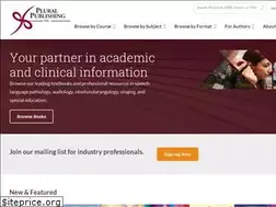 Sites similar to pluralpublishing.com