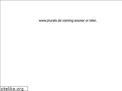 Sites similar to plurals.de