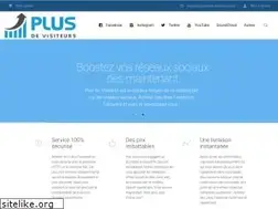 Sites similar to plus-de-visiteurs.com