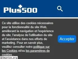 Sites similar to plus500.fr