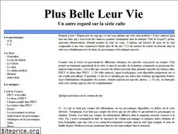 Sites similar to plusbelleleurvie.fr