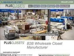 Sites similar to plusclosets.com