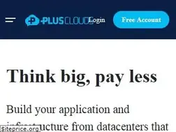 Sites similar to plusclouds.com