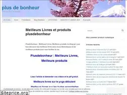 Sites similar to plusdebonheur.com