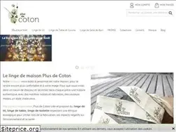 Sites similar to plusdecoton.fr