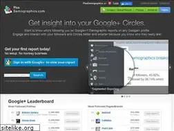 Sites similar to plusdemographics.com