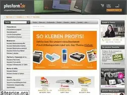 Sites similar to plusform.de