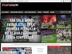 Sites similar to plusfutbol.es