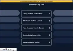 Sites similar to plushtoysking.com