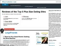 Sites similar to plusizedating.com
