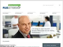 Sites similar to pluslettershop.de