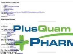 Sites similar to plusquampharma.com