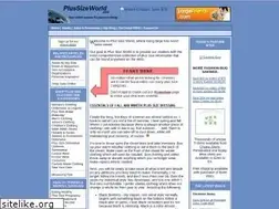 Sites similar to plussizeworld.com