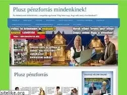 Sites similar to pluszpenzforras.info