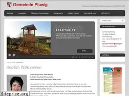 Sites similar to pluwig.de