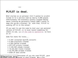 Sites similar to plylst.app