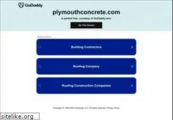Sites similar to plymouthconcrete.com
