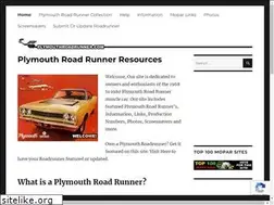 Sites similar to plymouthroadrunner.com