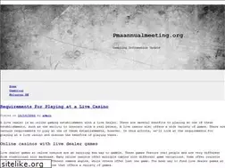 Sites similar to pmaannualmeeting.org