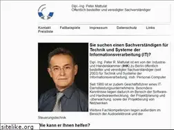 Sites similar to pmattulat.de