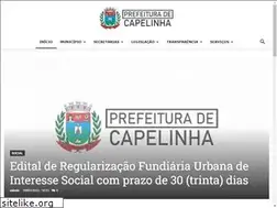 Sites similar to pmcapelinha.mg.gov.br