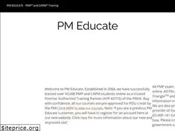 Sites similar to pmeducate.com