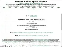 Sites similar to pmrehab.com