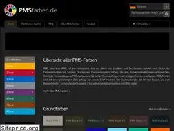Sites similar to pmsfarben.de