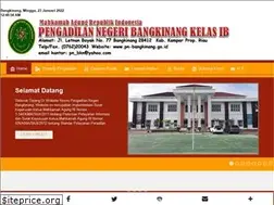 Sites similar to pn-bangkinang.go.id