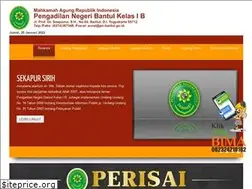 Sites similar to pn-bantul.go.id